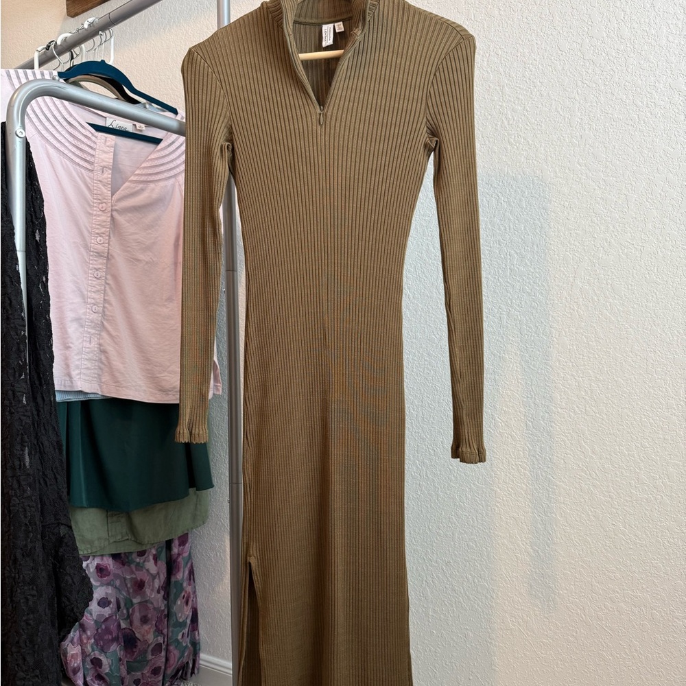 &Other Stories olive dress